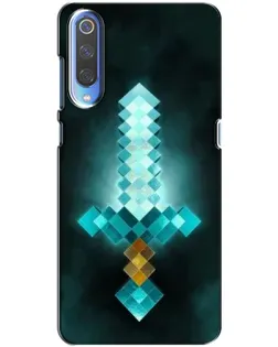 Чохол для Xiaomi Mi 9 з картинкою «Алмазний меч неон»