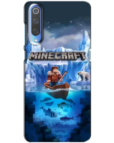 Чохол для Xiaomi Mi 9 з картинкою «Minecraft льодянийсвіт» Чохол для Xiaomi Mi 9 з картинкою «Minecraft льодянийсвіт»