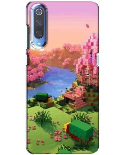 Чохол для Xiaomi Mi 9 з картинкою «Рожеве дерево Minecraft» Чохол для Xiaomi Mi 9 з картинкою «Рожеве дерево Minecraft»