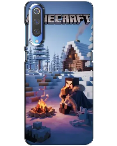 Чохол для Xiaomi Mi 9 з картинкою «Зимовий Minecraft» Чохол для Xiaomi Mi 9 з картинкою «Зимовий Minecraft»