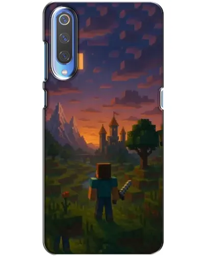 Чохол для Xiaomi Mi 9 з картинкою «Стів біля вежі» Чохол для Xiaomi Mi 9 з картинкою «Стів біля вежі»