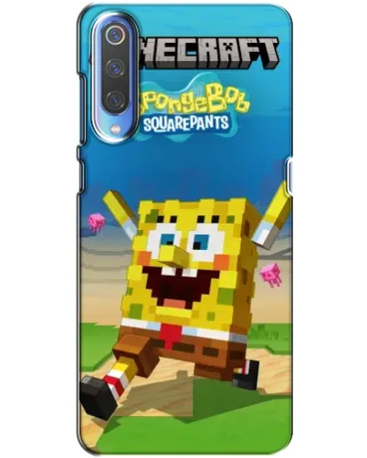 Чехол для Xiaomi Mi 9 с картинкой «Губка Боб Minecraft» Чехол для Xiaomi Mi 9 с картинкой «Губка Боб Minecraft»