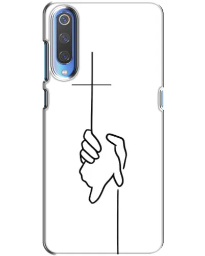 Чехол для Xiaomi Mi 9 с картинкой «Рука держит»