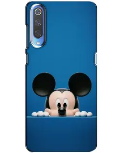 Чехол для Xiaomi Mi 9 с картинкой «Микки выглядывает» Чехол для Xiaomi Mi 9 с картинкой «Микки выглядывает»