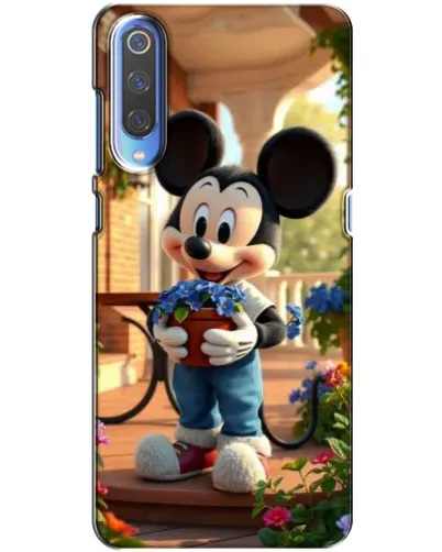Чехол для Xiaomi Mi 9 с картинкой «Микки садовод»