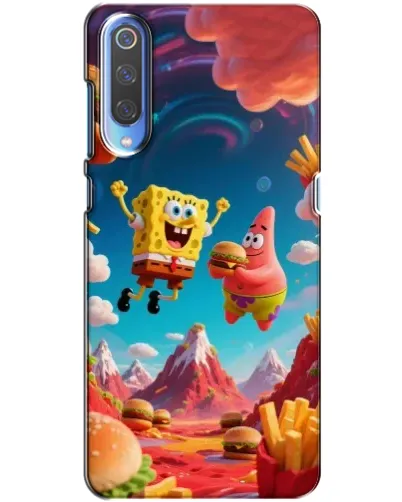 Чехол для Xiaomi Mi 9 с картинкой «Космический фастфуд» Чехол для Xiaomi Mi 9 с картинкой «Космический фастфуд»