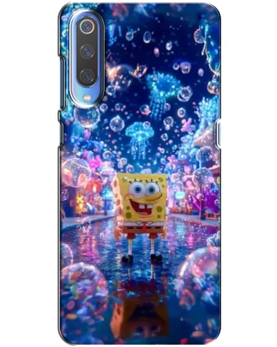 Чехол для Xiaomi Mi 9 с картинкой «Неоновый океан» Чехол для Xiaomi Mi 9 с картинкой «Неоновый океан»