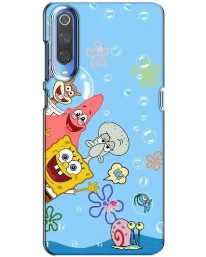 Чехол для Xiaomi Mi 9 с картинкой «Веселые пузырьки» Чехол для Xiaomi Mi 9 с картинкой «Веселые пузырьки»