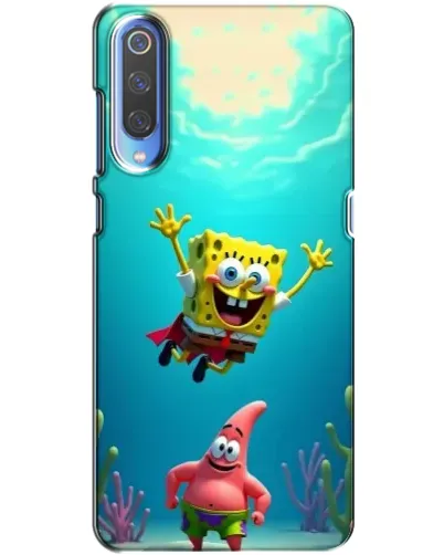 Чехол для Xiaomi Mi 9 с картинкой «Спанч Боб под водой» Чехол для Xiaomi Mi 9 с картинкой «Спанч Боб под водой»