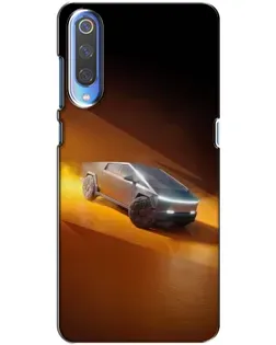 Чохол для Xiaomi Mi 9 з картинкою «Cybertruck у пустелі»