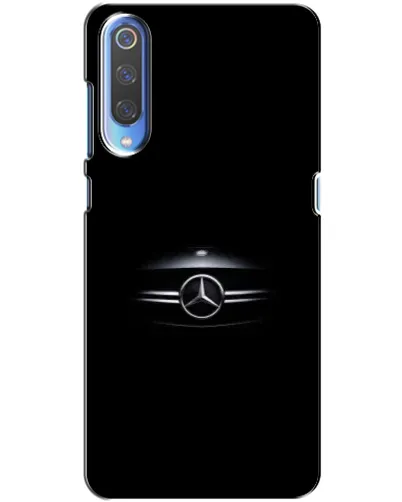 Чехол для Xiaomi Mi 9 с картинкой «Mercedes — абстрактные линии»