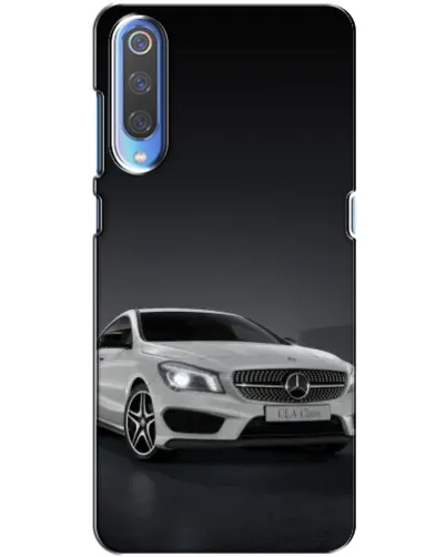 Чехол для Xiaomi Mi 9 с картинкой «Mercedes AMG GT Silver»