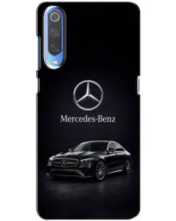 Чехол для Xiaomi Mi 9 с картинкой «Mercedes — решетка радиатора»