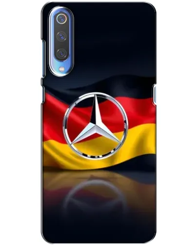 Чехол для Xiaomi Mi 9 с картинкой «Mercedes — флаг Германии»