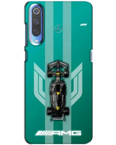 Чехол для Xiaomi Mi 9 с картинкой «Mercedes AMG Petronas»