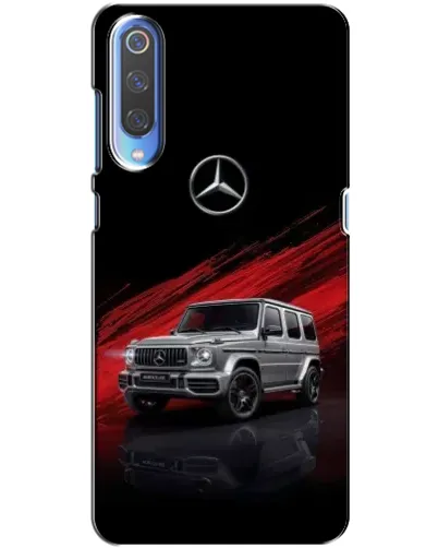 Чехол для Xiaomi Mi 9 с картинкой «Mercedes G-Class красный»