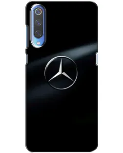 Чехол для Xiaomi Mi 9 с картинкой «Mercedes на металле»