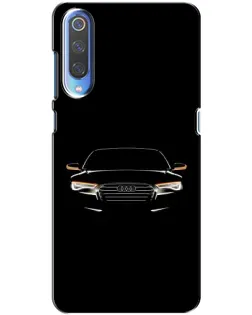 Чохол для Xiaomi Mi 9 з картинкою «Audi — нічний контур»