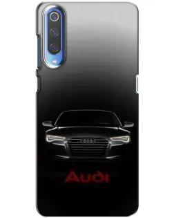 Чохол для Xiaomi Mi 9 з картинкою «Audi — градієнтний контур»