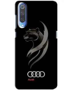 Чохол для Xiaomi Mi 9 з картинкою «Графіка — пантера та Audi»