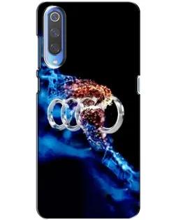 Чохол для Xiaomi Mi 9 з картинкою «Енергія лого Audi»