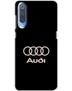 Чохол для Xiaomi Mi 9 з картинкою «Audi — золотий логотип»