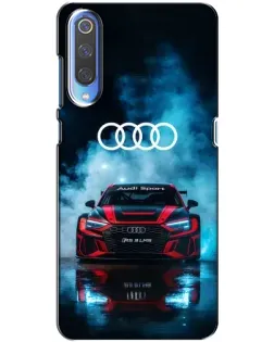 Чохол для Xiaomi Mi 9 з картинкою «Audi Sport — неон»