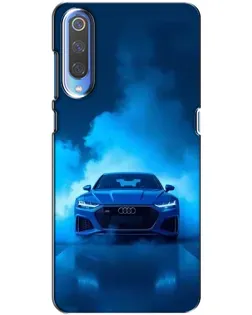 Чохол для Xiaomi Mi 9 з картинкою «Audi — блакитна енергія»