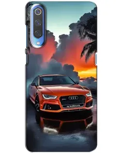Чохол для Xiaomi Mi 9 з картинкою «Audi — захід сонця»
