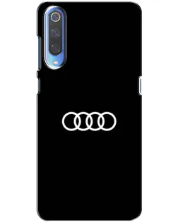 Чохол для Xiaomi Mi 9 з картинкою «Audi White Logo»