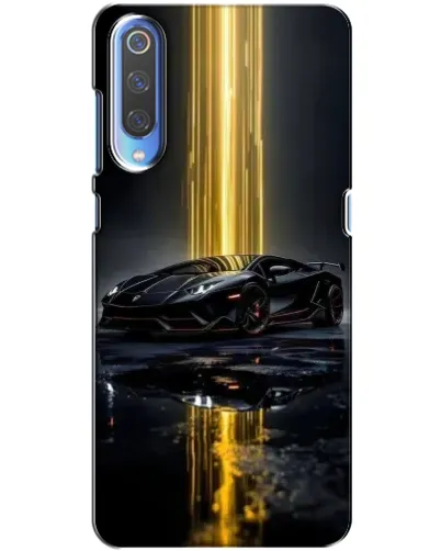 Чохол для Xiaomi Mi 9 з картинкою «Нічний Lamborghini драйв»