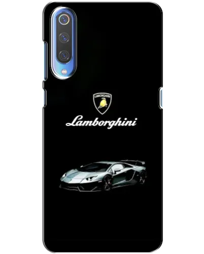 Чохол для Xiaomi Mi 9 з картинкою «Логотип Lamborghini класика»