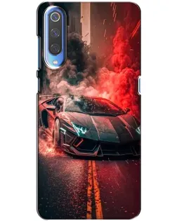 Чохол для Xiaomi Mi 9 з картинкою «Lamborghini червоний дим» Чохол для Xiaomi Mi 9 з картинкою «Lamborghini червоний дим»