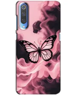 Чехол для Xiaomi Mi 9 с картинкой «Бабочка в дыму» Чехол для Xiaomi Mi 9 с картинкой «Бабочка в дыму»
