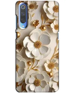 Чохол для Xiaomi Mi 9 з картинкою «Білі паперові квіти» Чохол для Xiaomi Mi 9 з картинкою «Білі паперові квіти»