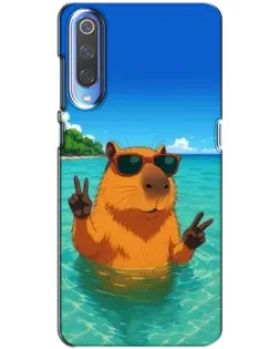 Чохол для Xiaomi Mi 9 з картинкою «Морська капібара» Чохол для Xiaomi Mi 9 з картинкою «Морська капібара»