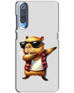 Чохол для Xiaomi Mi 9 з картинкою «Капібара репер даб» Чохол для Xiaomi Mi 9 з картинкою «Капібара репер даб»