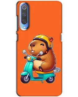 Чохол для Xiaomi Mi 9 з картинкою «Капібара на скутері» Чохол для Xiaomi Mi 9 з картинкою «Капібара на скутері»