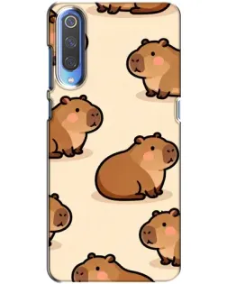 Чохол для Xiaomi Mi 9 з картинкою «Паттерн милих капібар» Чохол для Xiaomi Mi 9 з картинкою «Паттерн милих капібар»