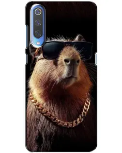 Чохол для Xiaomi Mi 9 з картинкою «Капібара золотий ланцюг» Чохол для Xiaomi Mi 9 з картинкою «Капібара золотий ланцюг»
