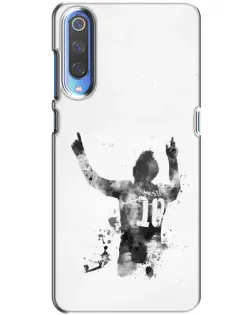 Чохол для Xiaomi Mi 9 з картинкою «Чорно-білий силует Мессі» Чохол для Xiaomi Mi 9 з картинкою «Чорно-білий силует Мессі»