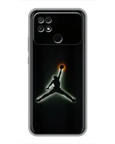 Чохол для Xiaomi POCO C40 з картинкою «Jordan Gradient Logo» Чохол для Xiaomi POCO C40 з картинкою «Jordan Gradient Logo»