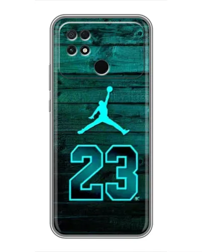 Чохол для Xiaomi POCO C40 з картинкою «Jordan Cyan 23» Чохол для Xiaomi POCO C40 з картинкою «Jordan Cyan 23»