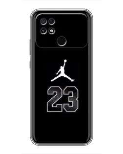 Чохол для Xiaomi POCO C40 з картинкою «Jordan Flight 23»