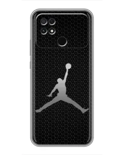 Чохол для Xiaomi POCO C40 з картинкою «Jordan Dark Carbon»