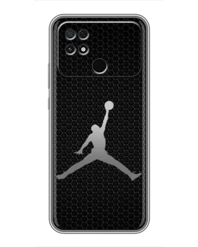 Чохол для Xiaomi POCO C40 з картинкою «Jordan Dark Carbon» Чохол для Xiaomi POCO C40 з картинкою «Jordan Dark Carbon»
