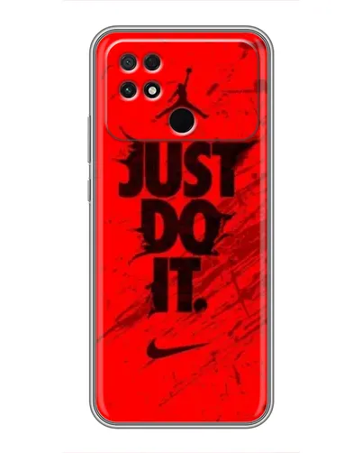 Чохол для Xiaomi POCO C40 з картинкою «Nike Just Do It» Чохол для Xiaomi POCO C40 з картинкою «Nike Just Do It»