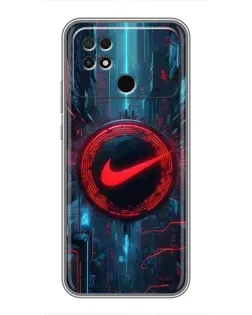 Чохол для Xiaomi POCO C40 з картинкою «Техногенний стиль Nike» Чохол для Xiaomi POCO C40 з картинкою «Техногенний стиль Nike»