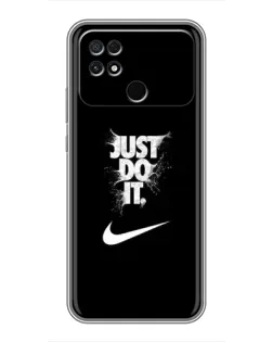 Чохол для Xiaomi POCO C40 з картинкою «Текстовий принт Nike» Чохол для Xiaomi POCO C40 з картинкою «Текстовий принт Nike»