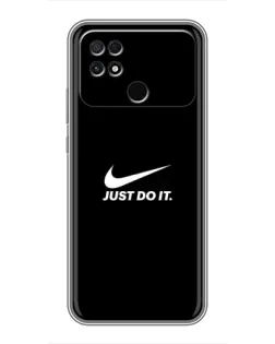Чохол для Xiaomi POCO C40 з картинкою «Мінімалізм від Nike» Чохол для Xiaomi POCO C40 з картинкою «Мінімалізм від Nike»